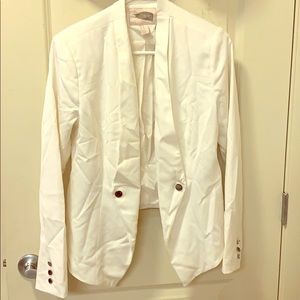 White blazer